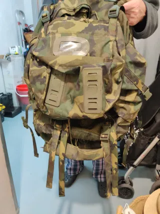 Mochila militar camuflaje