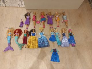 Bambole Disney (Ariel, Anna...), Barbie e sirene