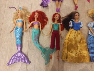 Bambole Disney (Ariel, Anna...), Barbie e sirene