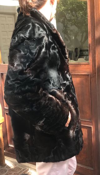 Chaquetón Piel de Potro marron