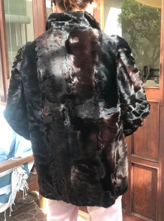 Chaquetón Piel de Potro marron