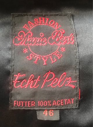 Chaquetón Piel de Potro marron