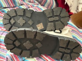 Botas invierno niña negras y blancas número 36