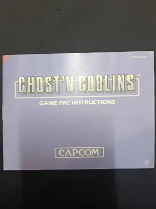 Ghost'n Goblins NES Capcom