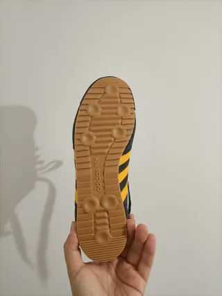 T40,5 Adidas R71 Azul Marino Amarillo