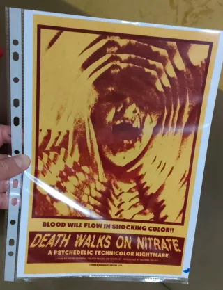 5 Stampe Commemorative "Dead Walks On Nitrate"