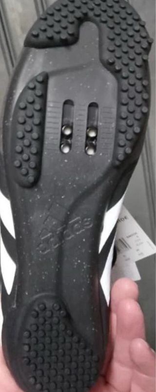 Scarpe ciclismo Adidas alte nere N38