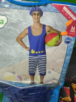 Disfraz Bañista Atosa Adulto Talla M