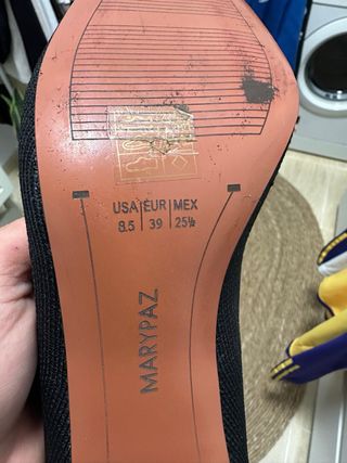 Botín tacón MARYPAZ negro