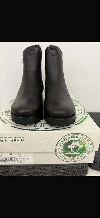 Botas Panama Jack Negras Talla 38