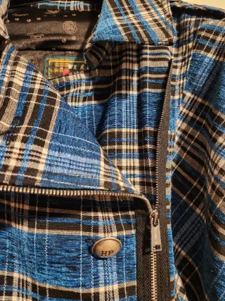 Vestido de cuadros Highly Preppy Tartán Azul Talla