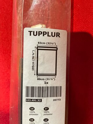 Pannello giapponese Tupplur Ikea Tupplur 83x195cm