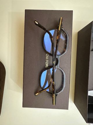 Gafas Tom Ford Tortoise Unisex Nuevas. de vista