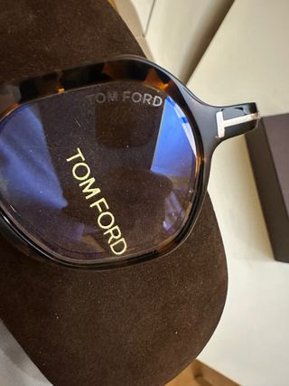 Gafas Tom Ford Tortoise Unisex Nuevas. de vista