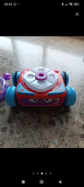 Robot Fisher Price para niños
