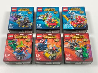 Lego 76061 + 76062 + 76063 + 76064 + 76065 + 76066