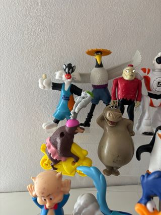 Lote Juguetes Varios Personajes Dibujos Animados