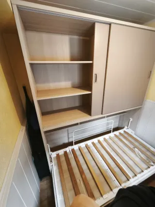 Armario con cama abatible