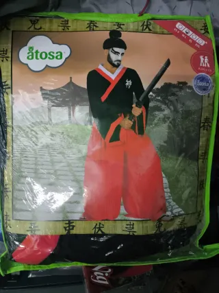 Disfraz Samurái Adulto Atosa