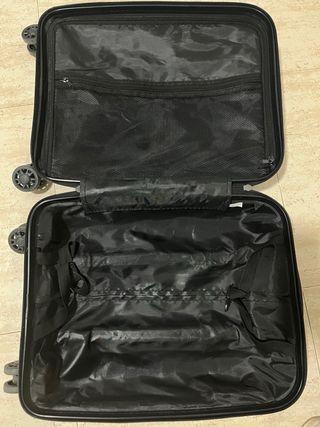 Maleta pequeña negra para viaje