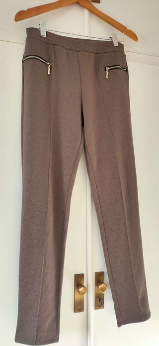 Pantalón Royaltrendy Marrón Grisáceo