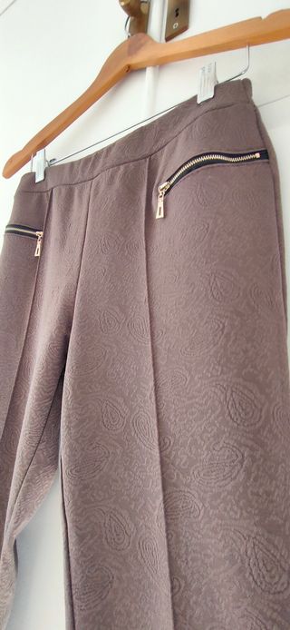 Pantalón Royaltrendy Marrón Grisáceo