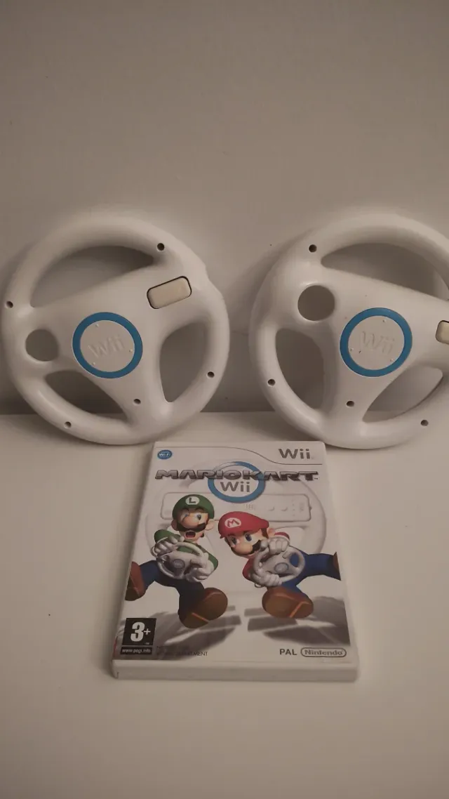 Mario Kart Wii + Volantes Wii