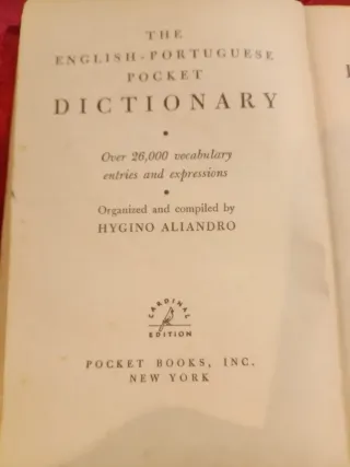 Dicionário inglês português