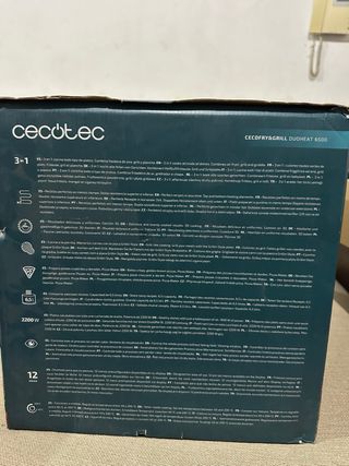 Cecotec Freidora Aire 6,5L Doble Resistencia