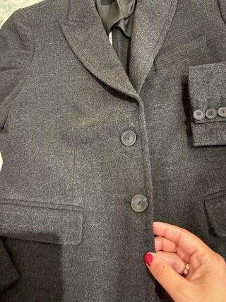 Blazer gris Massimo Dutti