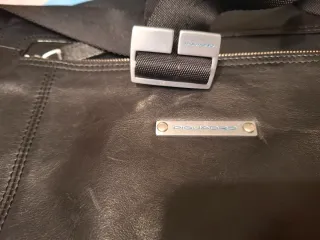 Borsa Piquadro Pelle Nera Messenger