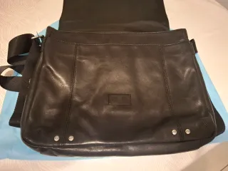 Borsa Piquadro Pelle Nera Messenger