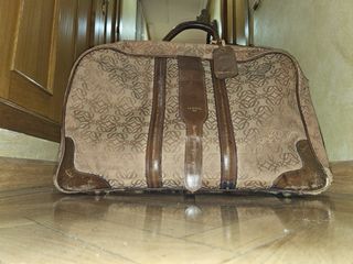 Maleta Loewe años 60/70 Beige/Marrón