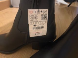 Botines Zara Negros Talla 37