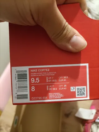 T41 Nike Cortez rosas