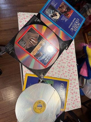 Láser Disc Documentales Jacques Cousteau y Nationa