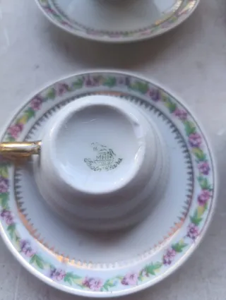 Set caffè in porcellana Santa Clara