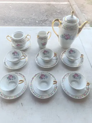 Set caffè in porcellana Santa Clara