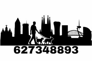 paseo de perros en Barcelona