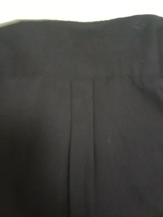 Blusa Uniqlo manga 3/4 negra Talla M