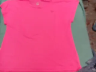Camiseta deportiva rosa transpirable Up y polo bla