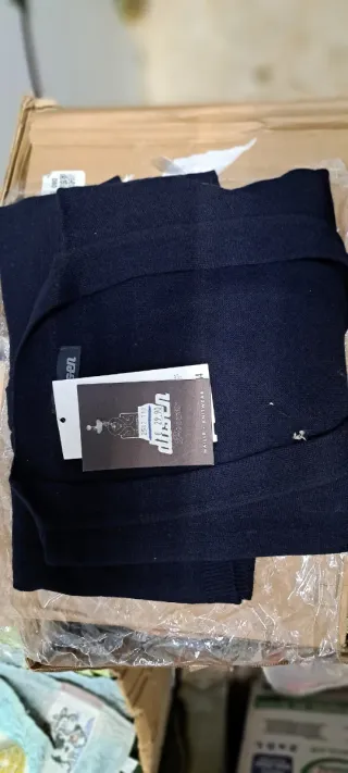 Chaqueta Dusen azul marino nueva