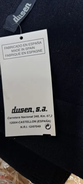 Chaqueta Dusen azul marino nueva