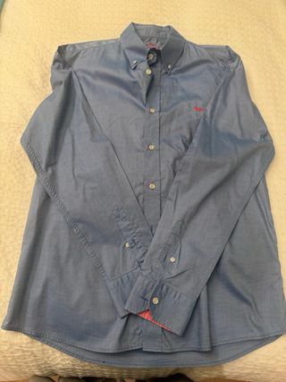 Camisa Harmon & Blain Azul Talla M