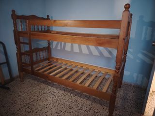 Litera de madera 2.03x1.5x0.97