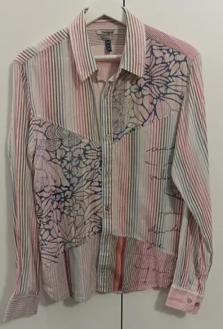 Camisa Desigual Manga Larga Talla M