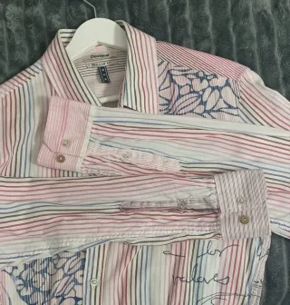 Camisa Desigual Manga Larga Talla M