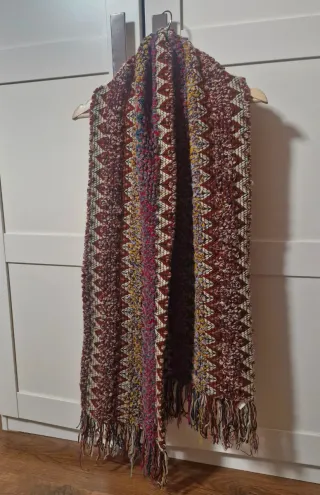 Sciarpa multicolore Sfera per donna