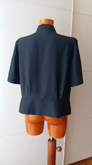 Blusa vintage negra Nueva