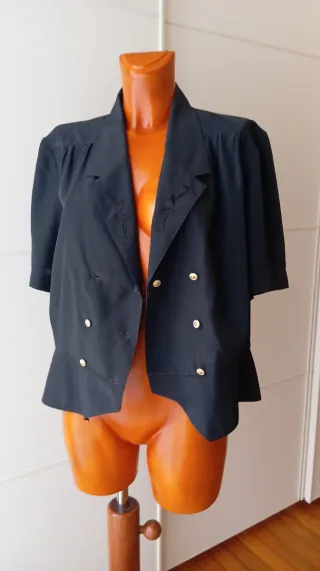 Blusa vintage negra Nueva